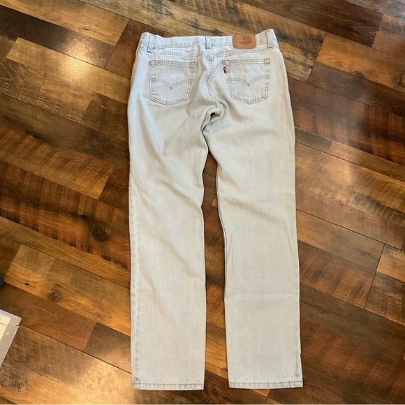 Vintage Levi’s Faded Superlow Slim 507  Jeans 13 - Picture 5 of 8